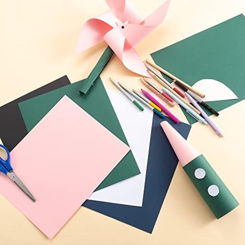 30 листа с Тъмно Зелен Картон хартия с Дебелина 8 1/2 x 11 инча за Diy, пощенски картички със собствените си ръце и покани
