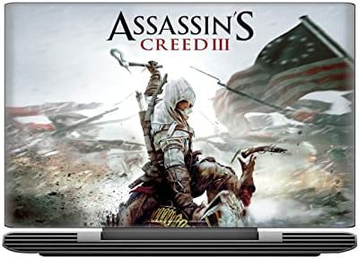 Дизайн на своята практика за главата Официално Лицензирана играта Assassin ' s Creed Cover III Графика Vinyl Стикер Стикер на кожата Калъф е Съвместим с HP Spectre Pro X360 G2