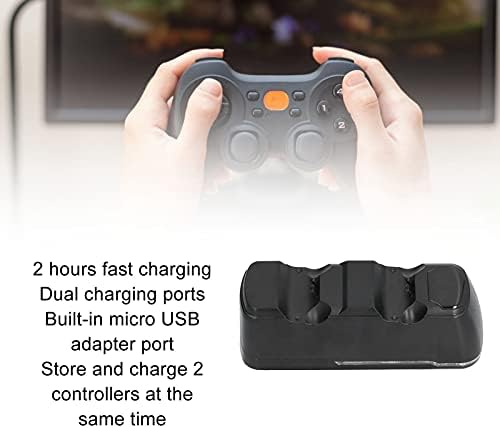 Поставка за бързо зареждане на играта контролер, Докинг станция за Зарядното устройство контролер PS4, USB-Зарядно