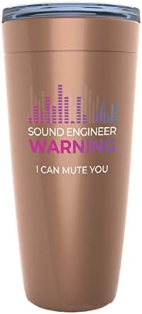 Аудиоинженер Copper Edition Viking Tumbler 20oz - Мога да Изключите Звука - Музикант, Инженер студиото Певицата Плъзгачи На