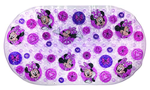 Овална Подложка за вана с пяна Disney Minnie Mouse, 15,75 X 27