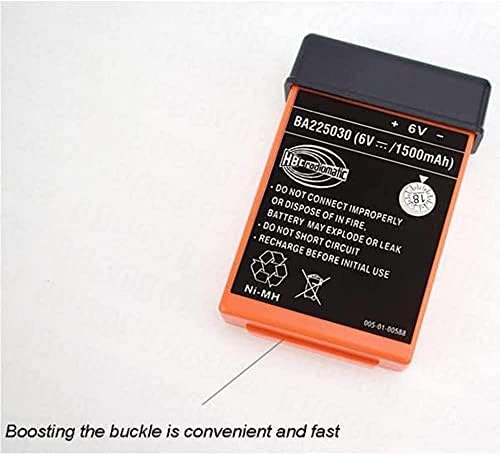 XIAOXX (5 опаковки) Ni-Mh Акумулаторна Батерия за HBC Radiomatic 6V 1500mAh BA225030 за HBC Кран Дистанционно