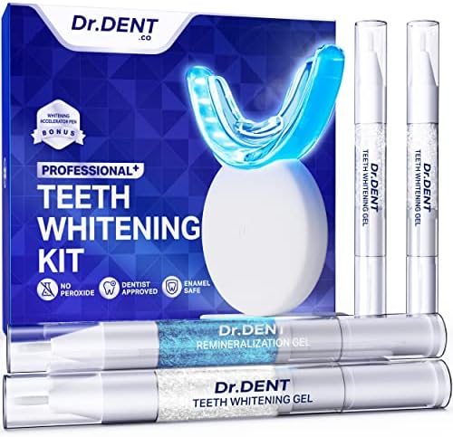 Комплект за избелване на зъбите DrDent Professional LED - Формула без чувствителност - (3) Гел писалка за