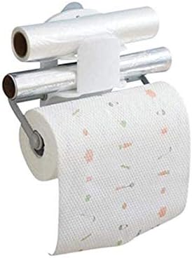 Титуляр на Ролка Тоалетна хартия CDYD или Рафтове за съхранение на Полиетиленово фолио От пластмаса с монтиране на стена за кухненски Аксесоари за Баня