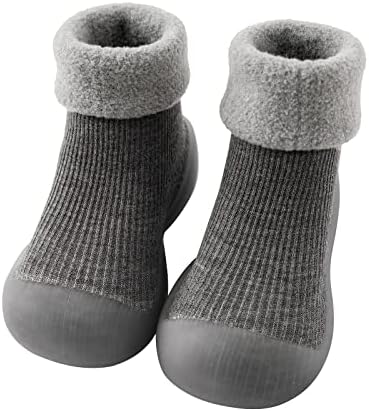 Детски чорапи за деца, нескользящие чехли за пол, За Момчета и Момичета, Дишащи Дебели Чорапи за дома и на улицата,