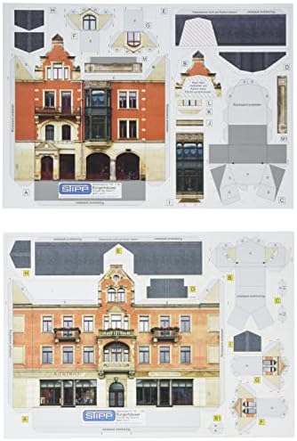 Комплект за моделиране на сгради, на фона на ниско релефа на Auhagen 42501