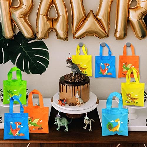 20 Опаковки Чанти за партита с динозаври, Украса за парти в чест на рождения Ден на животните, Подаръци за деца на Рожден