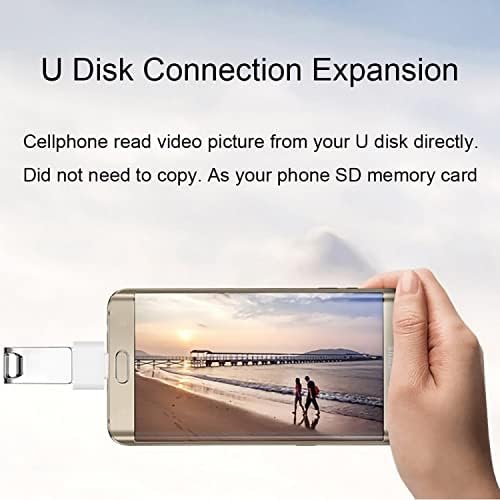 USB Адаптер-C Female USB 3.0 Male (2 опаковки), съвместим с Samsung Galaxy Book 10,6-инчов 64-гигабайтным многофункционално