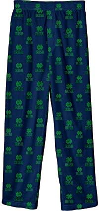 Пижамные Панталони с логото на Нотр-Дам бойна игра Ирландски младежи на цялата повърхност на Пижамных панталони