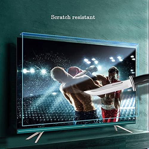 WSHA Защита от синя светлина/Драскотини/ултравиолетовите за екрана на телевизора 32-52 инча, Защитно покритие за LCD led