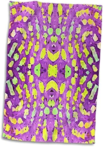 Модерна абстракция 3dRose Florene - Къпане В Пурпурни кърпи (twl-22645-1)
