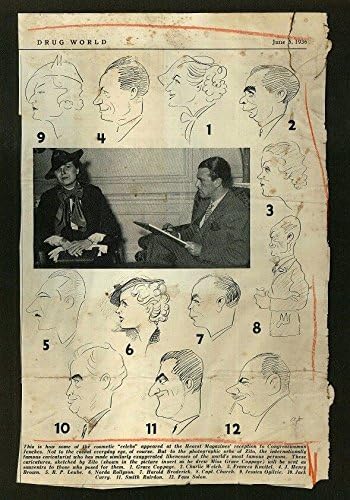 Реколта Карикатура на Винсент Зито епоха от 1920-те и 1930-те години от ПОЛ Уайтмена Ад 1967