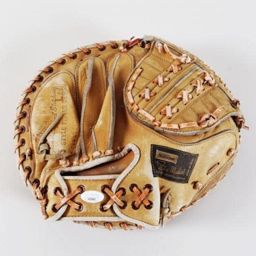 Бейзболна ръкавица с автограф на Стан Музиала Кардиналите – COA JSA - Ръкавици MLB с автограф