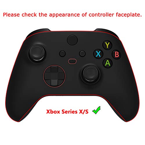 Сменяеми Странични направляващи с дизайн от дърво eXtremeRate + Задната обвивка + Предна панел на контролера на Xbox