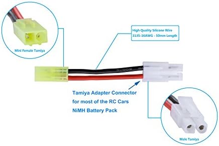 Интелигентно зарядно устройство за еърсофт оръжия за батерии NiMH 8,4 По-9,6 В, зарядно устройство 1A Нимх RC за радиоуправляеми