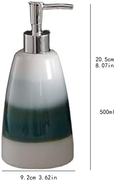 Опаковки Лосион FFNUM Керамични Опаковка собственоръчно Сапун, Захранващи Сапун за ръце с променлива Лед В пещ, Захранващи