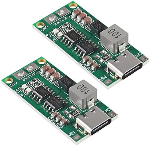 ATNSINC 2 бр. многоэлементный 2S 3S 4S USB-голяма конвертор Type-C до 8,4 На 12.6 В 16,8 В Модул подобрява храненето на LiPo Полимерное литиево-ионное зарядно устройство Такса защита (3S