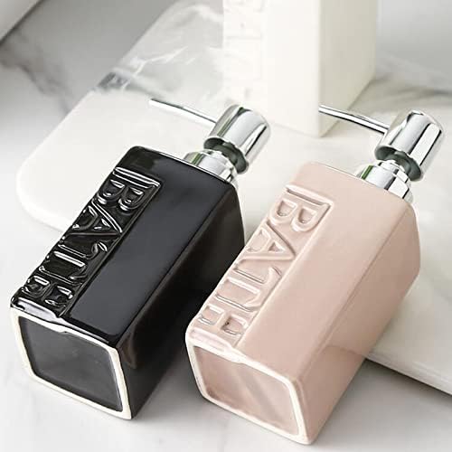 Европейският Керамични Опаковка сапун с Помпа Опаковка за многократна употреба Лосион за Плота в Банята, Опаковка