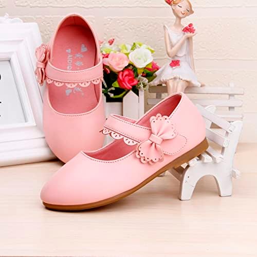 Qvkarw/ Обувки за момичета; Малки Кожени обувки; Тънки обувки; Детски Танцови обувки; Обувки за изказвания за момичета; Модел