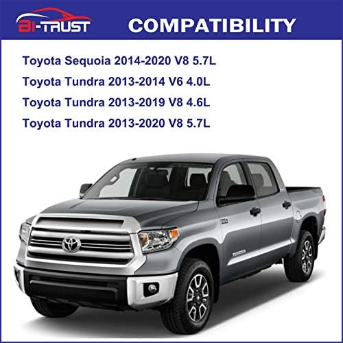 Въздушен филтър на купето на двигателя на Дву-Trust, Замяна за Toyota Sequoia V8 5,7 л 2014-2020 Tundra V8 4,6 л 2013-2019