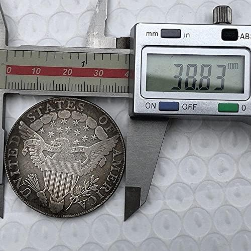 Challenge Coin Точно копие на Възпоменателни монети сребърно покритие Американска монета 1804 година Ръчно изработени