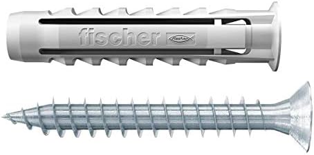 Fischer SX, Комплект вещества 80 с винт за закрепване към стената от Цели и Перфорированного тухли, 544256