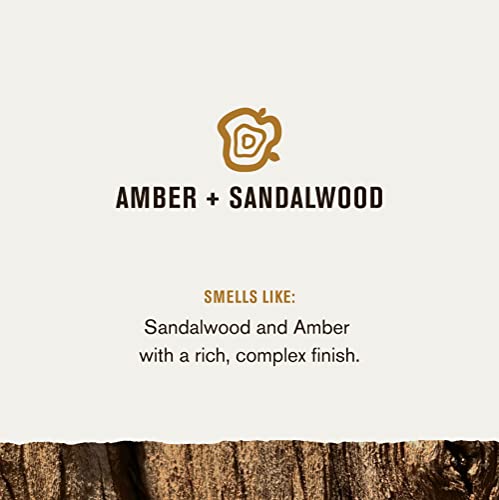 Дезодорант Every Man Jack Men ' s Amber + сандалово дърво - Останете свежи с мъжки дезодорант без алуминий -