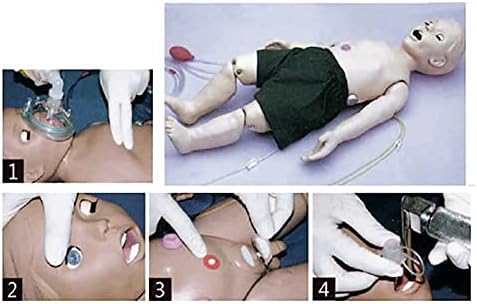 Манекен, за да се Грижи за детето TAKESH, модул за Обучение Изкуствено Дишане, Симулатор на Умения за Грижи за Болни, Анатомическая Модел на Човек от PVC за Здравно обуче?