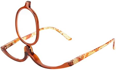 U Scinan Универсални Очила за далекогледство с откидывающимися лещи, Очила за грим, Сгъваеми Увеличителни Очила за четене + 1,0 ~ + 4,0