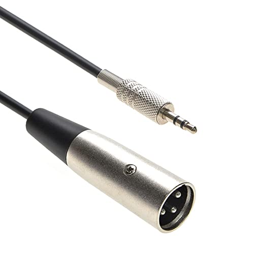 Кабел Central LLC (100 бр 25-крак XLR-штекерный кабел за 3,5-мм TRS (балансирано аудио) - штекерный кабел с дължина 25 метра