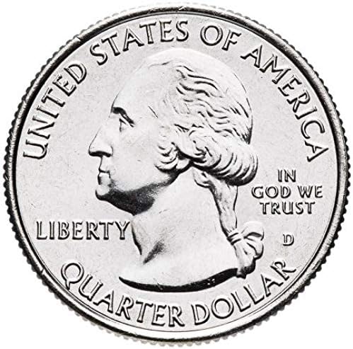 Национален парк на САЩ 2018 г., 45-аз версия на паметника на Роуд Айлънд Болло Парк, са подбрани възпоменателна монета