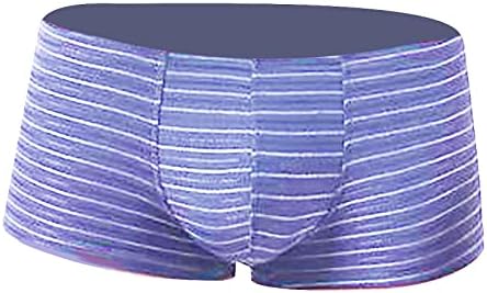 Bmisegm Мъжки боксерки в лента на талията, удобна мода тенденция на гащи-боксерки, цветно бельо, мъжко бельо за родео