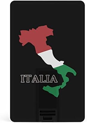 Карта с Флага на Италия Кредитна Карта USBФлэш дискове Персонализирана Карта с памет Ключови Корпоративни Подаръци и рекламни да се Раздадат 64G