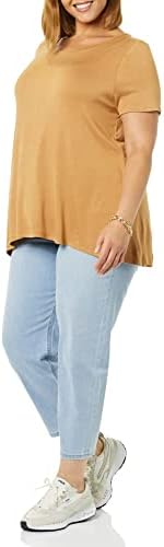 Женска тениска свободно намаляване с кръгло деколте и къс ръкав Essentials Swing Tee (на разположение в големи