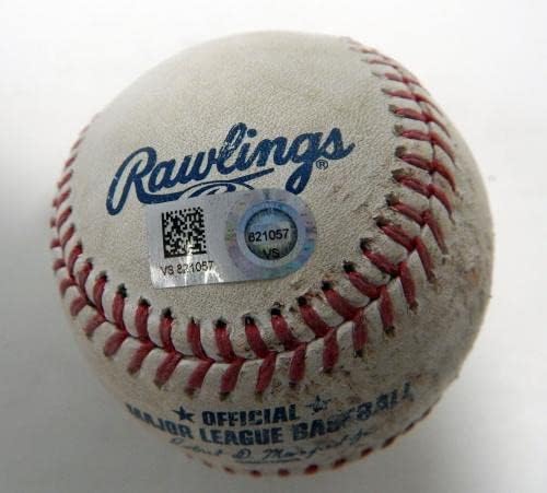 2021 Лос Анджелис Доджърс в мача на Колорадо в Скалистите планини са Използвали Бейзболен фал Хэмпсона 2 - Използваните Бейзболни топки