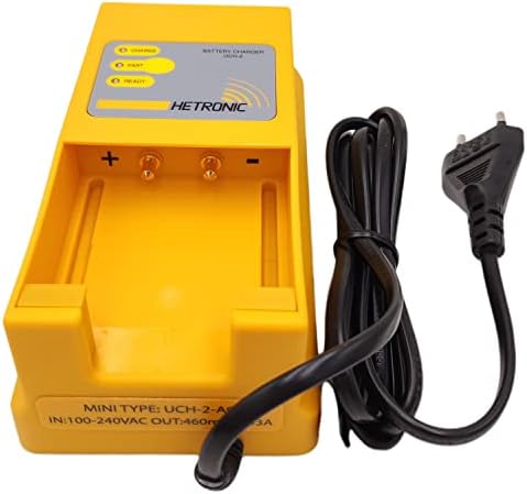 (4 опаковки) Батерия hetronic 3,6 През 2100 mah 68300900 + (1 опаковка) Зарядно устройство hetronic 68300900 uch-2