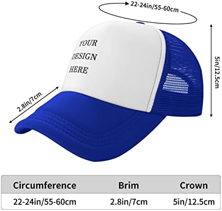 Потребителски шапки Създайте своя Собствена Персонализирана мъжки и женски шапка за камиони, Потребителски и бейзболни шапки Добавете своето собствено изображен