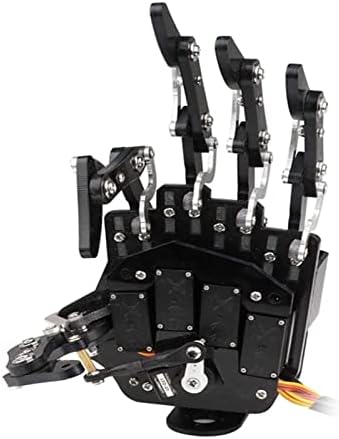 LXSWY роботизирана Ръка роботизирана Ръка Движение пет Пръста Бионический Механична Ръка Робот направи си САМ Играчка