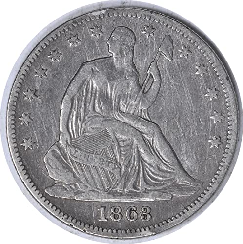 1863 С. Свободата Седи Наполовина Без подпис VF