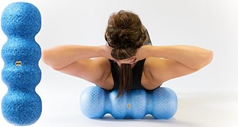 Поролоновый валяк Rollga за гъвкавост, за възстановяване на мускулите, масаж на гърба и врата, упражнения, пяна със средна плътност – 18