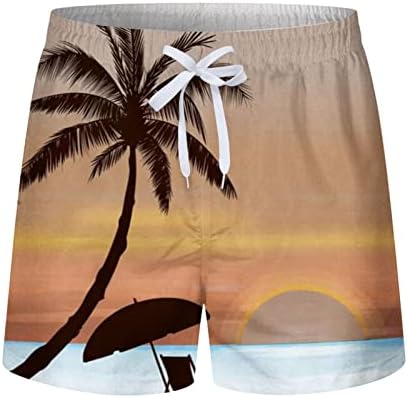 SAXIGOL 2023 Хавайски Спортни къси Панталони за Мъже, Летни Плажни Панталони, бързо съхнещи Бански За Сърф, Шорти