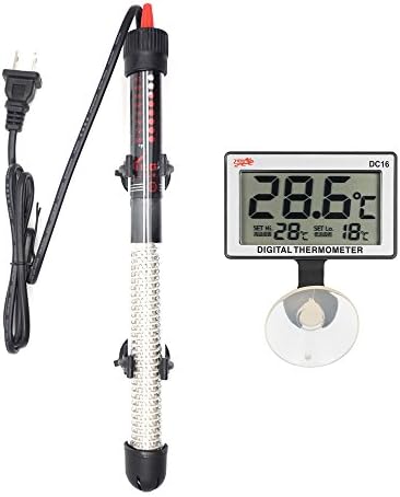 YUGE Аквариумный Нагревател с LCD Термометър Аларма Потопяема Измерване на Температурата на Водата Регулатор