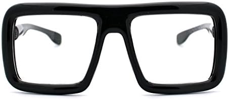 PASTL Дебели Квадратни Очила С Прозрачни Лещи, Рамки За Очила на Супер Негабаритная Мода