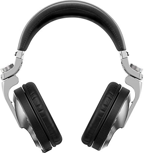 Pioneer DJ HDJ-X10-S - Диджейские слушалки със затворен заден панел, от 50 мм драйвери, с обхват от честоти от 5 Hz