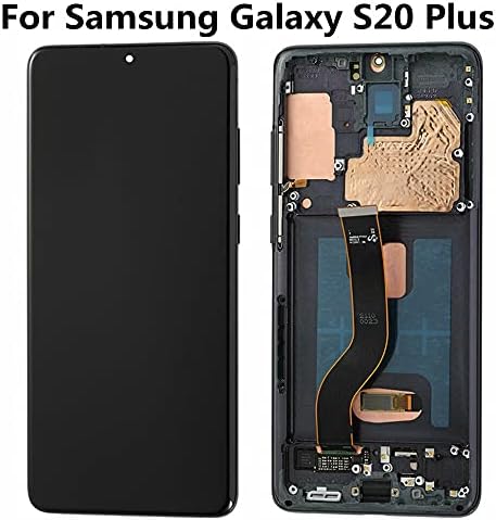 liumazhang Оригинален AMOLED на Samsung Galaxy S20 Plus G986F G986U G986A G986F/DS G986B LCD дисплей с рамка