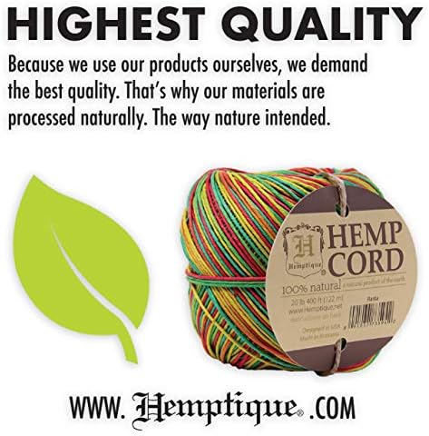 Топчета от естествен коноп кабел Hemptique HB170-NA - Направено с любов, е Екологично чист - Ресни – Начало декор –