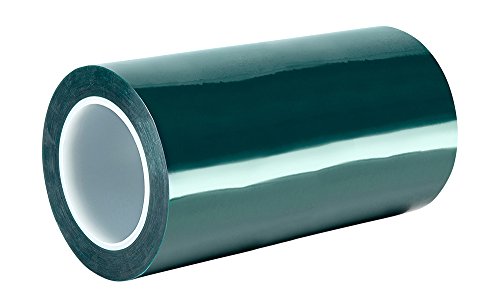 TapeCase М-19 X 72YD Зелена Залепващи ленти от полиестер / силикон, 72 ярд. Дължина, Ширина 19 см