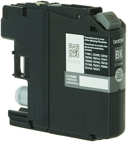 Тонер касета за принтер Brother LC1032PKS с най-висока доходност на мастило Black (2 опаковки)