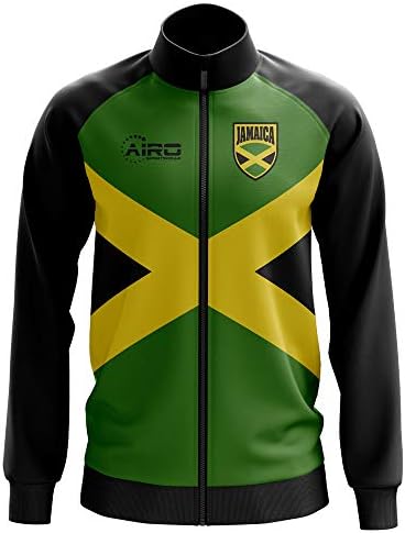 Спортно яке Airosportswear Jamaica Concept за футбол (зелена)