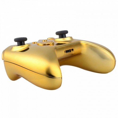 ModFreakz® Комплект черупки Chrome Gold Контролери За Xbox One Модели 1537